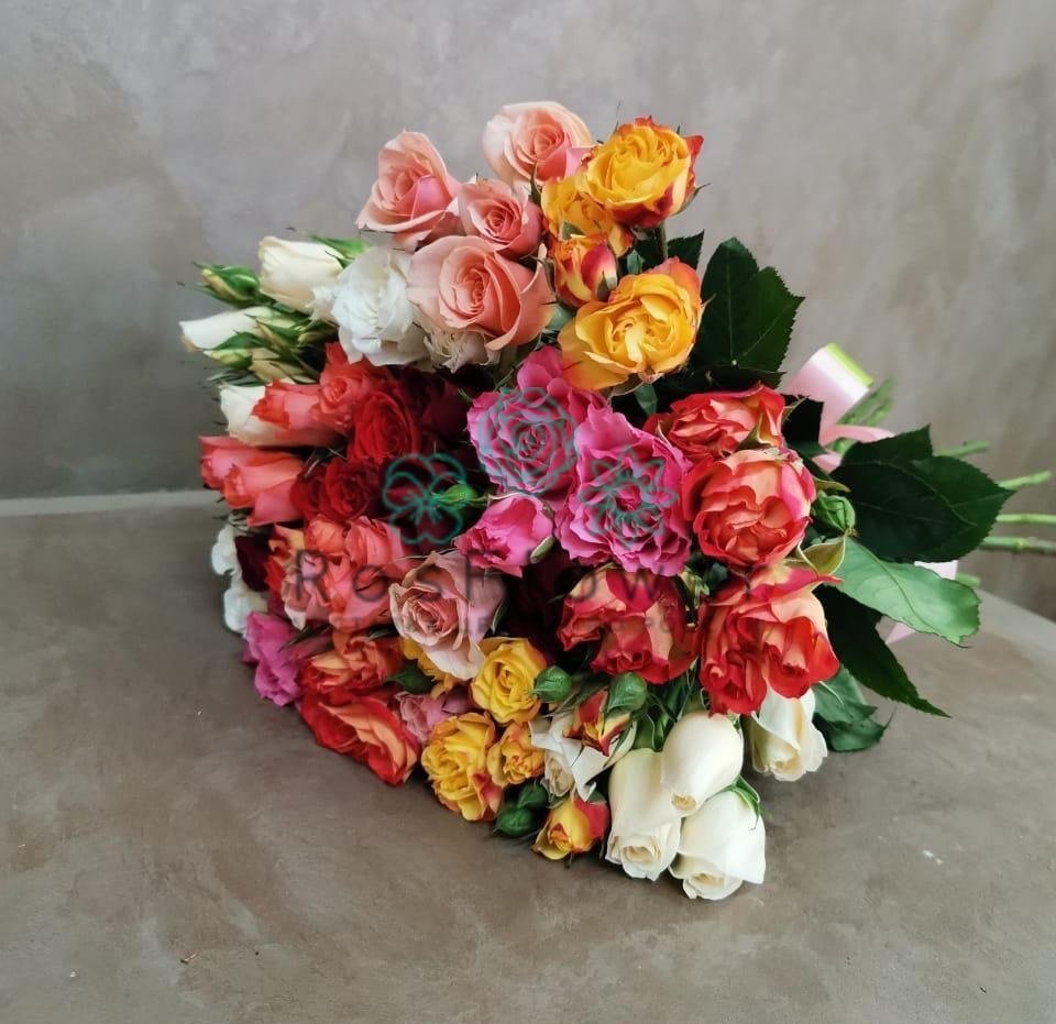 Букет цветов из: Розы в Малке