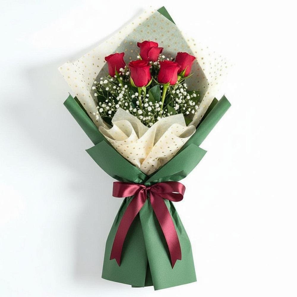 Букет цветов из: Розы в Малке