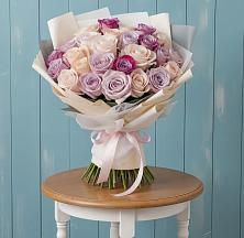 Букет цветов из:  Розы в Малке