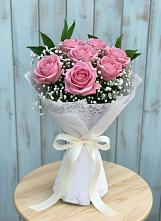 Букет цветов из:  Розы в Малке