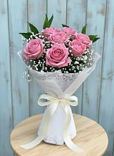 Букет цветов из:  Розы в Малке