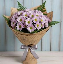 Букет цветов из:  Хризантемы в Малке