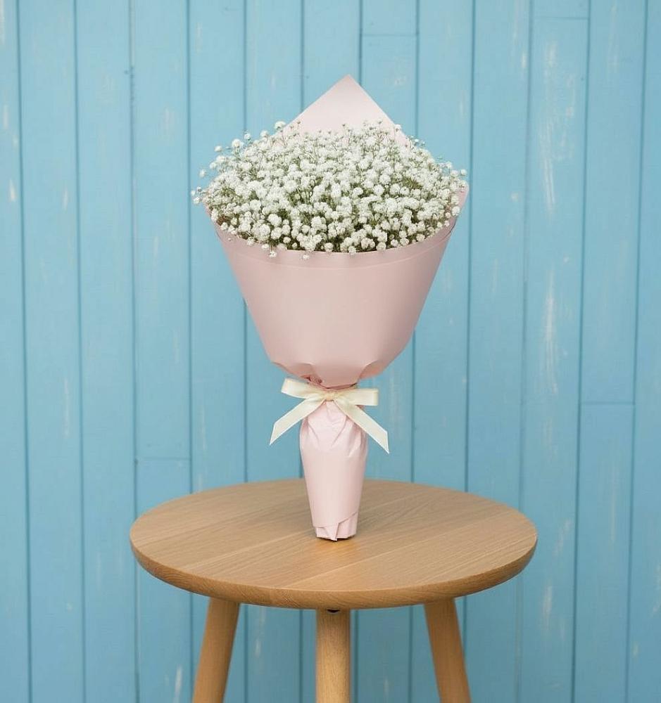 Букет цветов из: Гипсофила в Малке