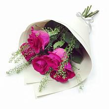 Букет цветов из:  Розы #REPLACE_PRED# Малке