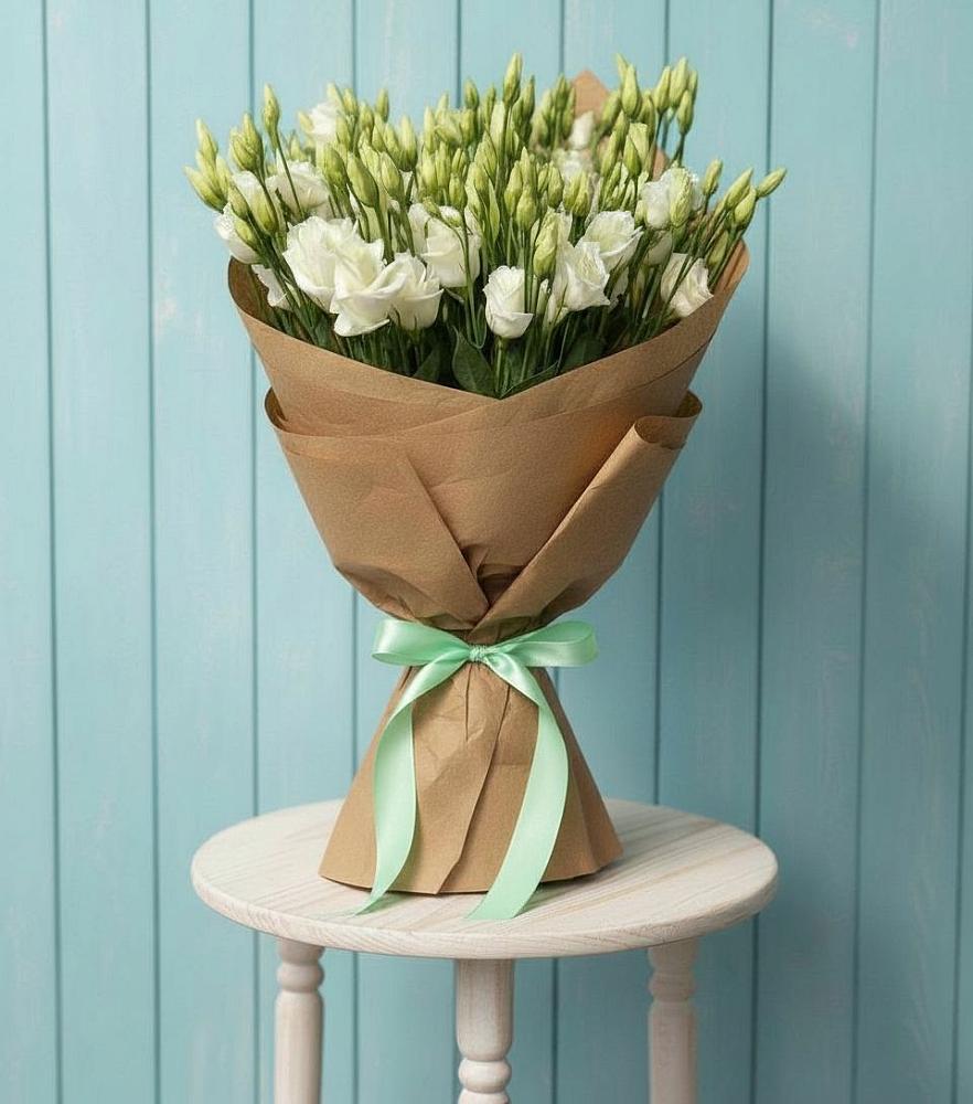 Букет цветов из: Лизиантусы в Малке