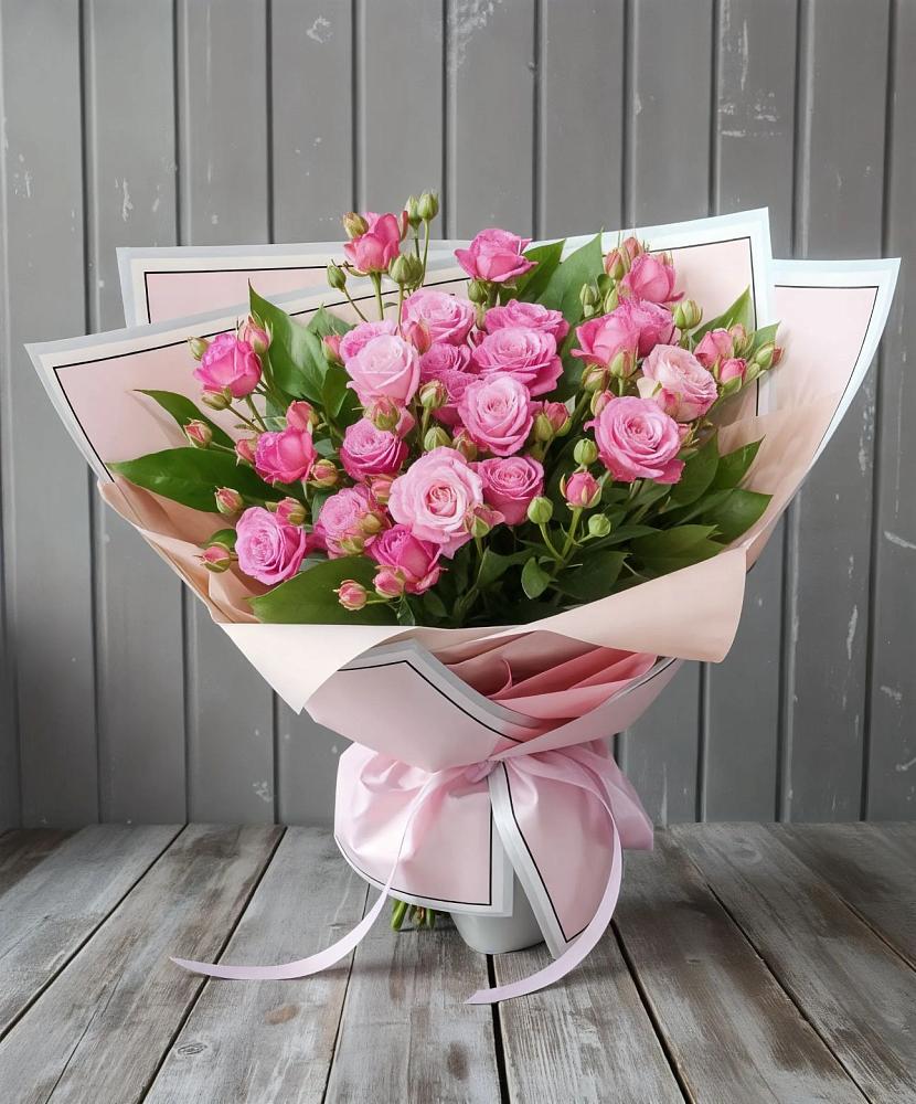 Букет Розовый кустик в Малке