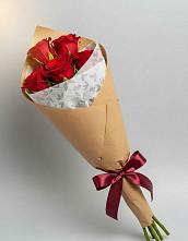 Букет цветов из:  Розы #REPLACE_PRED# Малке