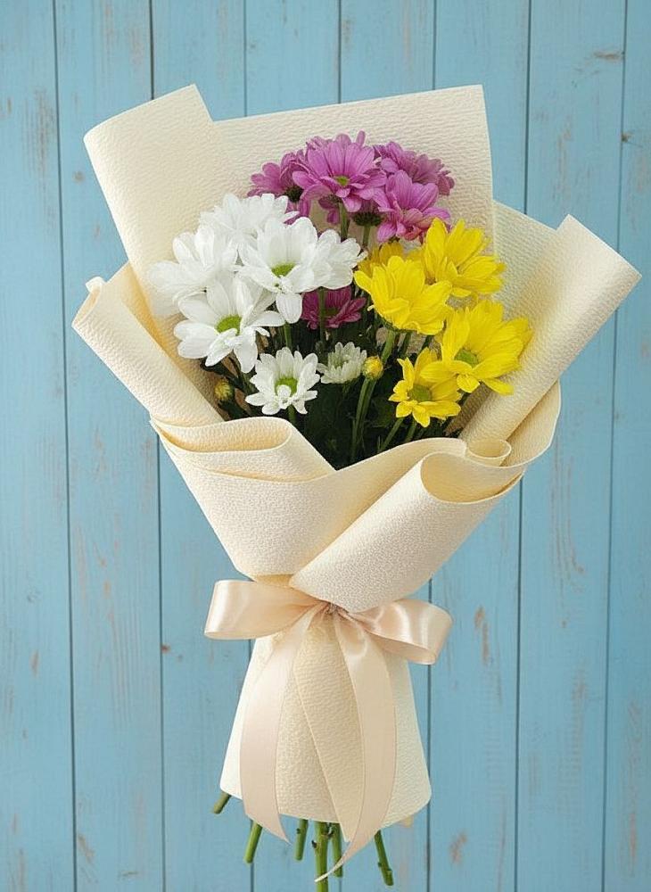 Букет цветов из: Хризантемы в Малке