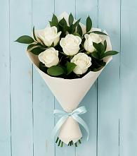 Букет цветов из:  Розы #REPLACE_PRED# Малке